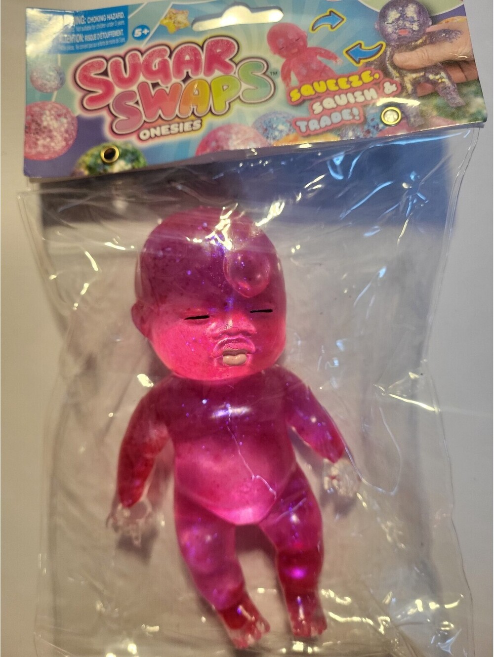 ORB Pink Sugar Swap Baby Squishy Sensory Fidget Toy